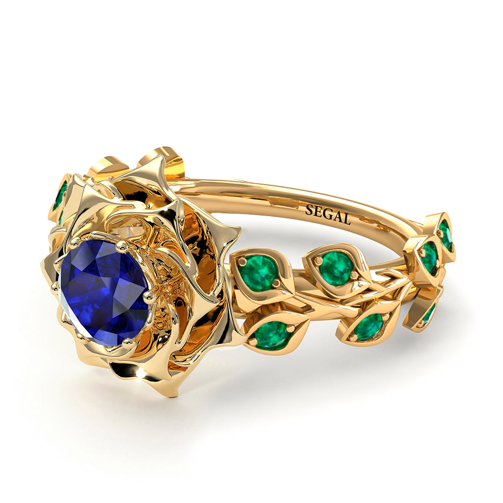 Rose Flower And Leaves - Diana no. 49