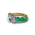 Round Cut Diamond Cathedral Engagement Ring - Tatum No. 16 image 3