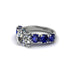 Round Cut Diamond Cathedral Engagement Ring - Tatum No. 63 image 3