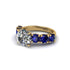 Round Cut Diamond Cathedral Engagement Ring - Tatum No. 61 image 3