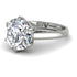 Round Cut Diamond Solitaire Engagement Ring - Miranda No. 3 image 2
