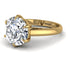 Round Cut Diamond Solitaire Engagement Ring - Miranda No. 1 image 2