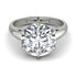 Round Cut Diamond Solitaire Engagement Ring - Miranda No. 3 image 3