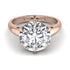 Round Cut Diamond Solitaire Engagement Ring - Miranda No. 2 image 3