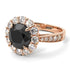 Diamond Round Halo Engagement Ring - Unity No. 8 image 1