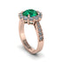 Diamond Round Halo Engagement Ring - Unity No. 5 image 2