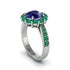 Emerald Round Halo Engagement Ring - Unity No. 30 image 2
