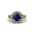 Diamond Round Halo Engagement Ring - Unity No. 13 image 3