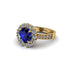 Diamond Round Halo Engagement Ring - Unity No. 13 image 1