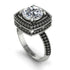 Round Diamond Double Halo Engagement Ring - Kayleigh No. 33 image 3
