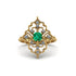 Diamond Royal Filigree Cluster Engagement Ring - Zinnia No. 4 image 1
