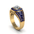 Diamond Royal Radiance Halo Engagement Ring - Liana No. 61 image 1