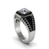 Diamond Royal Radiance Halo Engagement Ring - Liana No. 33 image 1