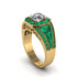 Diamond Royal Radiance Halo Engagement Ring - Liana No. 16 image 1