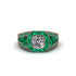 Diamond Royal Radiance Halo Engagement Ring - Liana No. 17 image 2