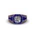Diamond Royal Radiance Halo Engagement Ring - Liana No. 62 image 2