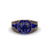 Sapphire Royal Radiance Halo Engagement Ring - Liana No. 73 image 2
