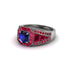 Sapphire Royal Radiance Halo Engagement Ring - Liana No. 60 image 3