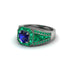 Sapphire Royal Radiance Halo Engagement Ring - Liana No. 30 image 3