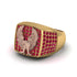 Rubys Luxury Gold Eagle Ring - Sutton No. 25 image 1