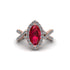 Ruby Marquise Split Shank Engagement Ring - Carly No. 11 image 2
