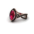 Ruby Marquise Split Shank Engagement Ring - Carly No. 41 image 3