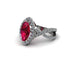 Ruby Marquise Split Shank Engagement Ring - Carly No. 12 image 3