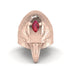 Ruby Raven Men's Fashion Ring - Maverick No. 11 image 3