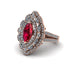 Ruby Three Layer Halo Marquise Ring - Destiny No. 11 image 3
