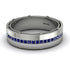Sapphire Eternal Elegance Men’s Wedding Ring - Roman No. 15 image 2