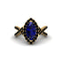 Sapphire Marquise Split Shank Engagement Ring - Carly No. 43 image 2