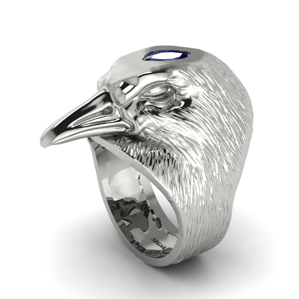 Sapphire Raven Men's Fashion Ring - Maverick No. 15