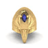 Sapphire Raven Men's Fashion Ring - Maverick No. 13 image 3