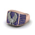 Sapphires Luxury Gold Eagle Ring - Sutton No. 44 image 1