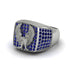 Sapphires Luxury Gold Eagle Ring - Sutton No. 15 image 1