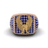 Sapphires Luxury Gold Eagle Ring - Sutton No. 29 image 2