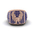 Sapphires Luxury Gold Eagle Ring - Sutton No. 14 image 2