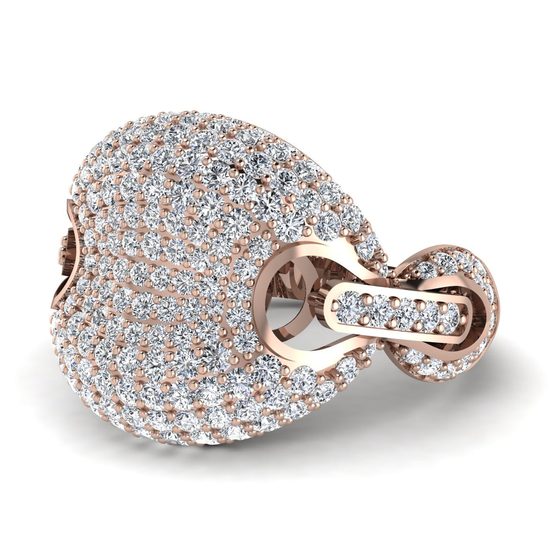Diamond Stunning Radiant Fashion Men Ring - Dallas No. 2