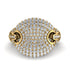 Diamond Stunning Radiant Fashion Men Ring - Dallas No. 1 image 2