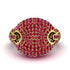 Ruby Stunning Radiant Fashion Men Ring - Dallas No. 10 image 2