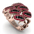 Black Diamond Stylish Bloom Fashion Ring - Drew No. 53 image 2