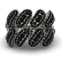 Black Diamond Stylish Bloom Fashion Ring - Drew No. 39 image 3