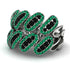 Black Diamond Stylish Bloom Fashion Ring - Drew No. 24 image 1