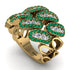 Diamond Stylish Bloom Fashion Ring - Drew No. 16 image 2