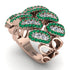 Diamond Stylish Bloom Fashion Ring - Drew No. 17 image 2