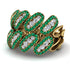 Diamond Stylish Bloom Fashion Ring - Drew No. 16 image 1
