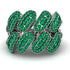 Emerald Stylish Bloom Fashion Ring - Drew No. 21 image 3