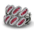 Ruby Stylish Bloom Fashion Ring - Drew No. 12 image 1
