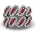 Ruby Stylish Bloom Fashion Ring - Drew No. 12 image 2