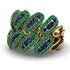 Sapphire Stylish Bloom Fashion Ring - Drew No. 28 image 1